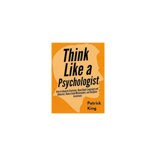 Think like a psychologist book 