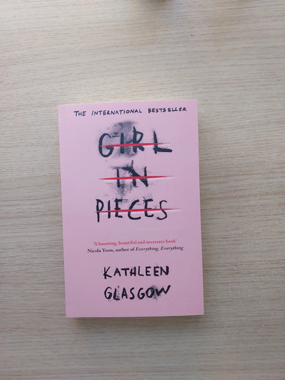 Girl in Pieces Actual Photo book  by kathleen Glasgow