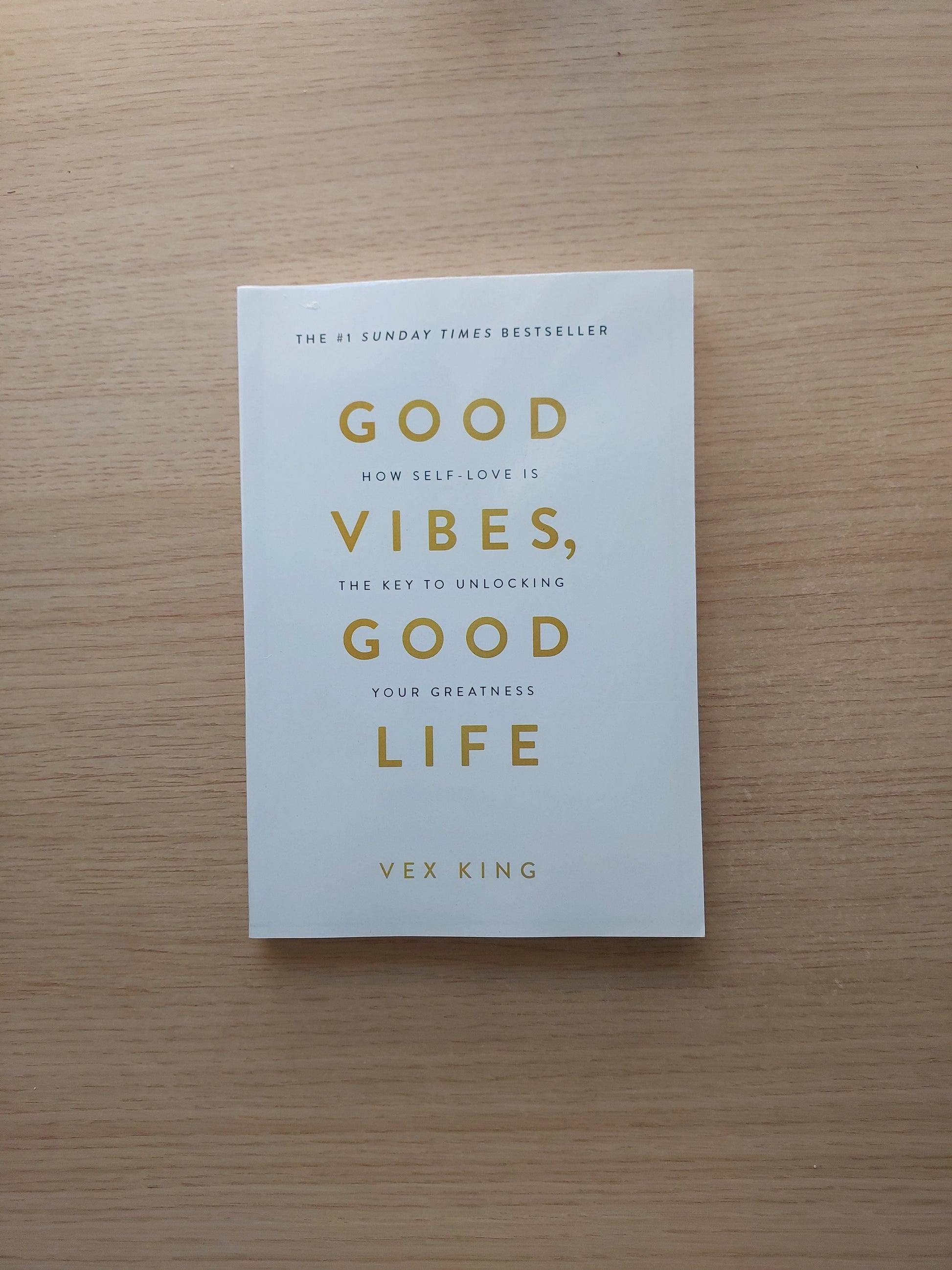 Good Vibes Good Life book actual photo