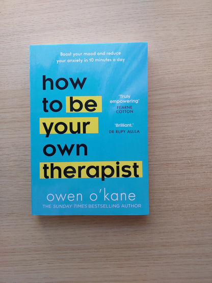 How to be your own therapist book actual photo