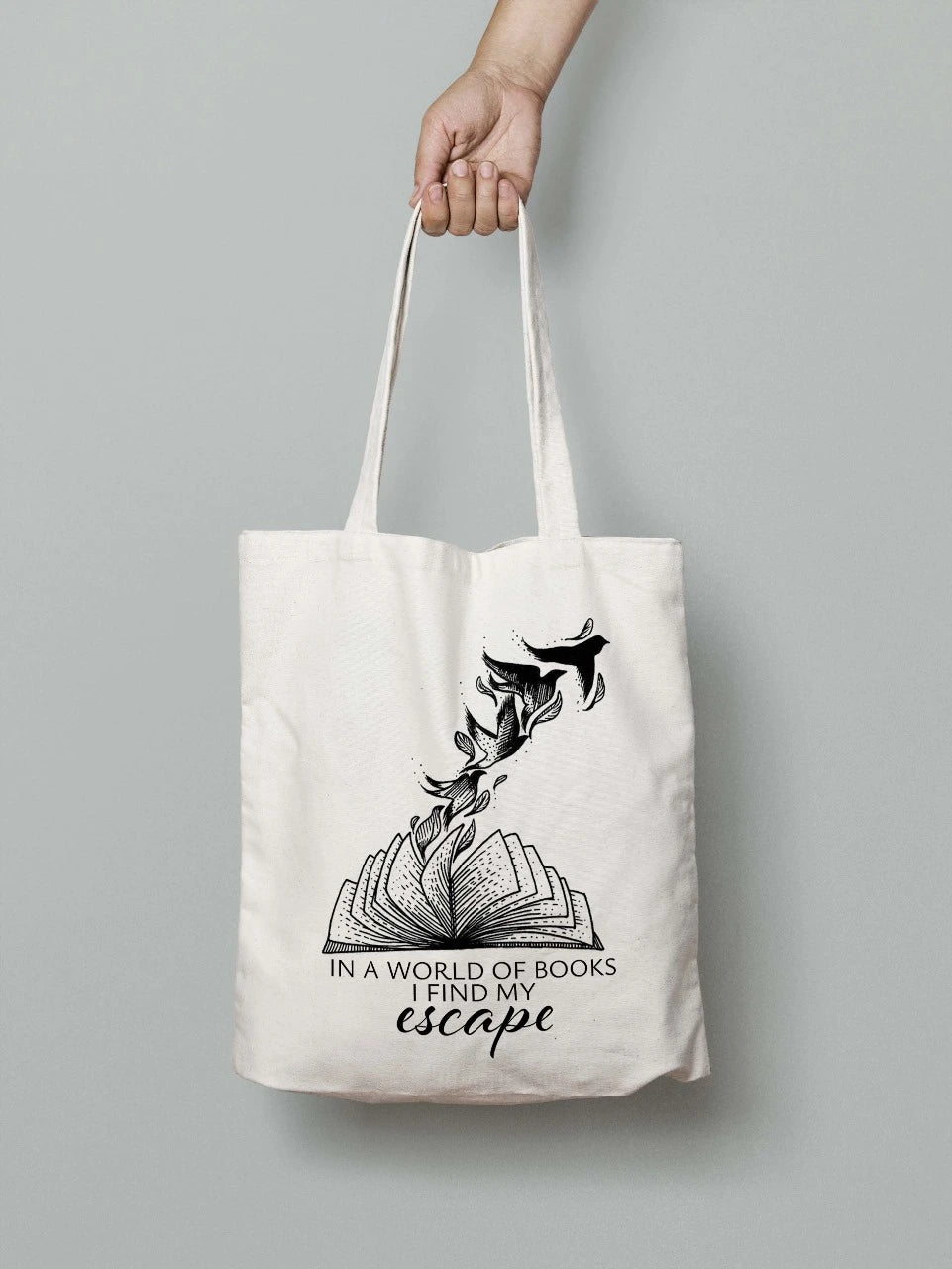 The Literary Escape- Tote Bag