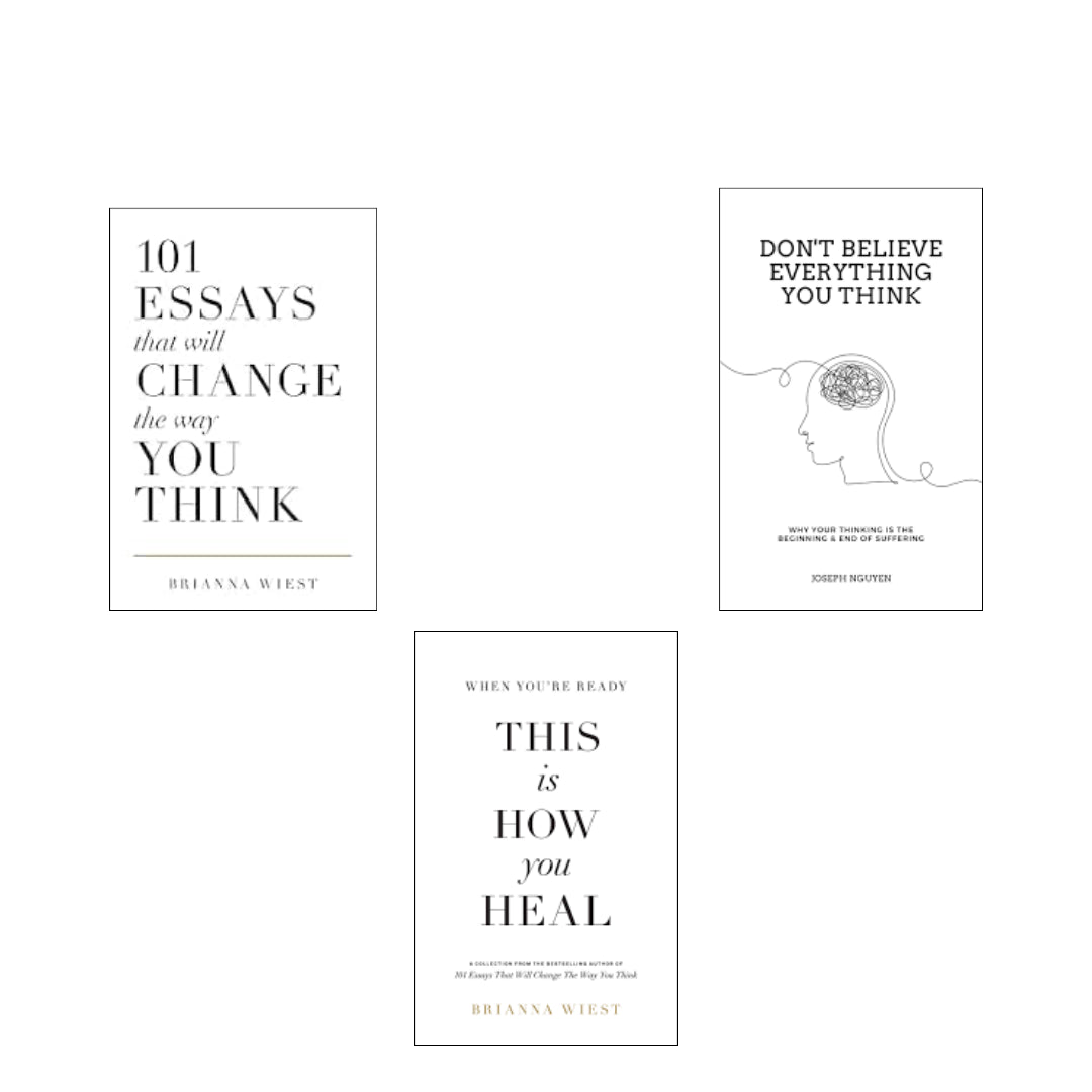 Bundle of 3 books for a better you